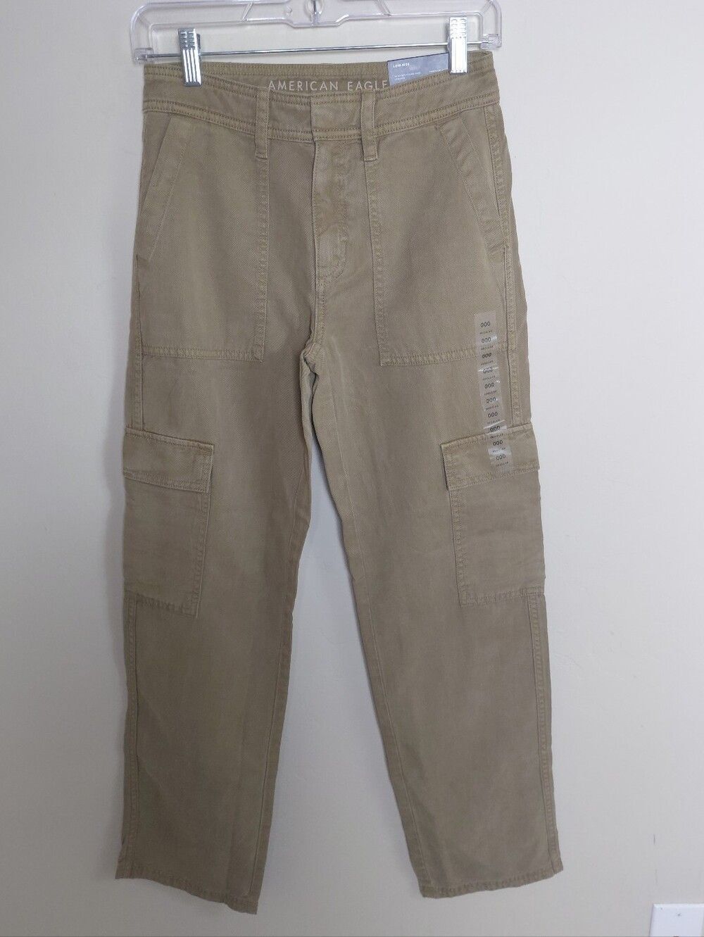 American Eagle Ex Boyfriend Cargo Pants Size 000 Low Rise Cargo